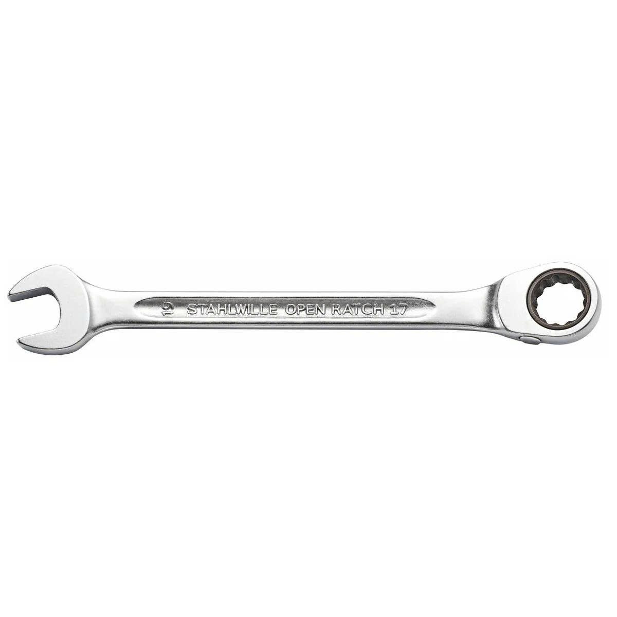 Cờ Lê Tự Động Stahlwille 41170808 Đầu Cong 15° - Size 8