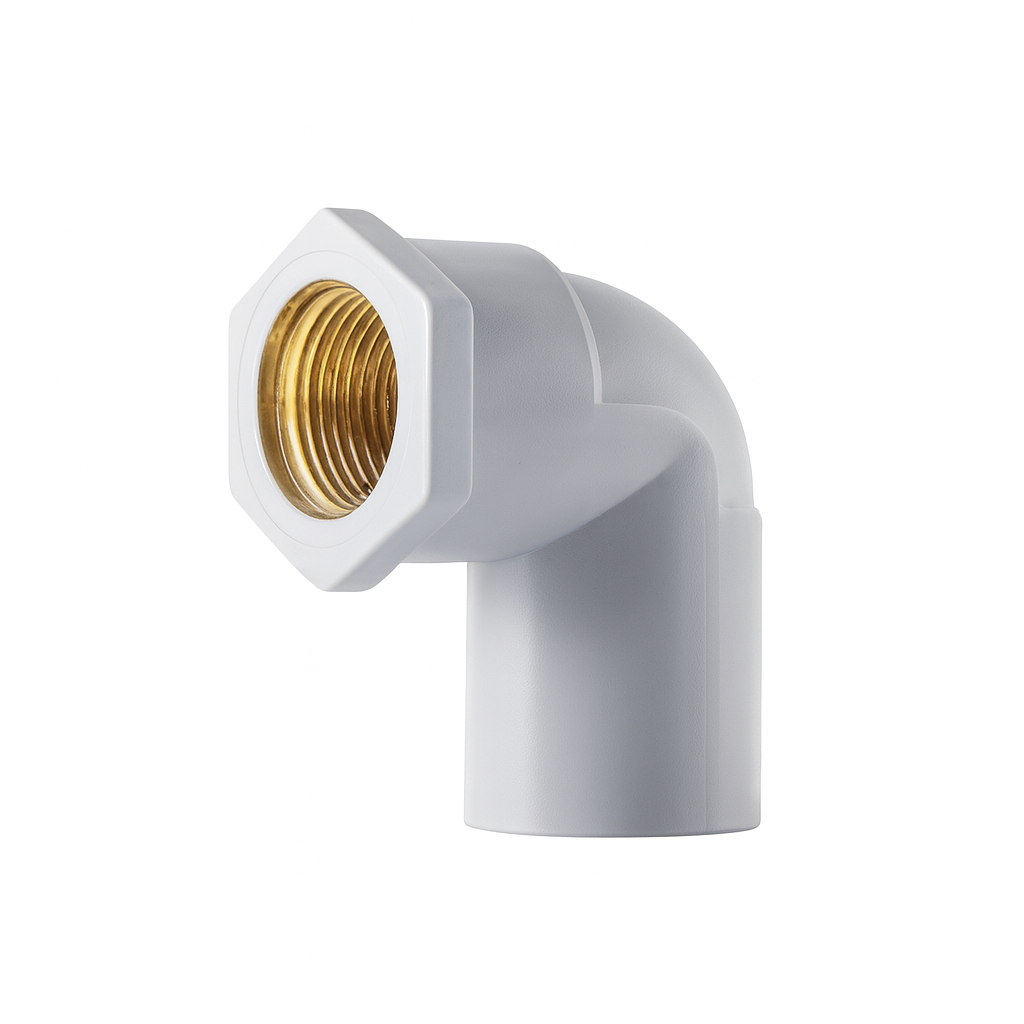 Co ren thau trong Ø27 Bình Minh, co 90° PVC bền chắc