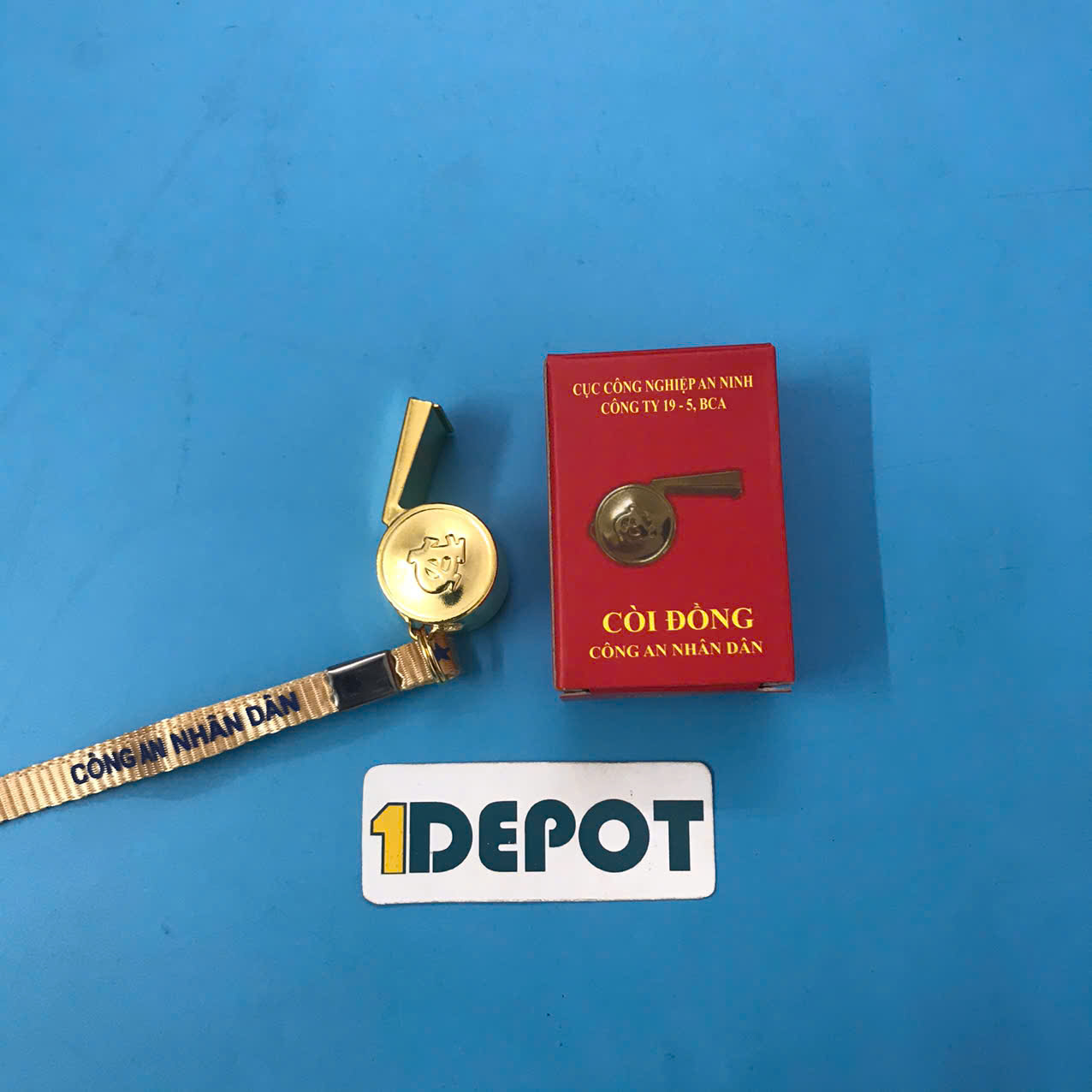 Còi đồng hạt xốp 19/5