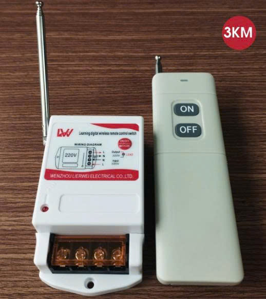 Công tắc điều khiển từ xa LW 3km, 40a, 220v