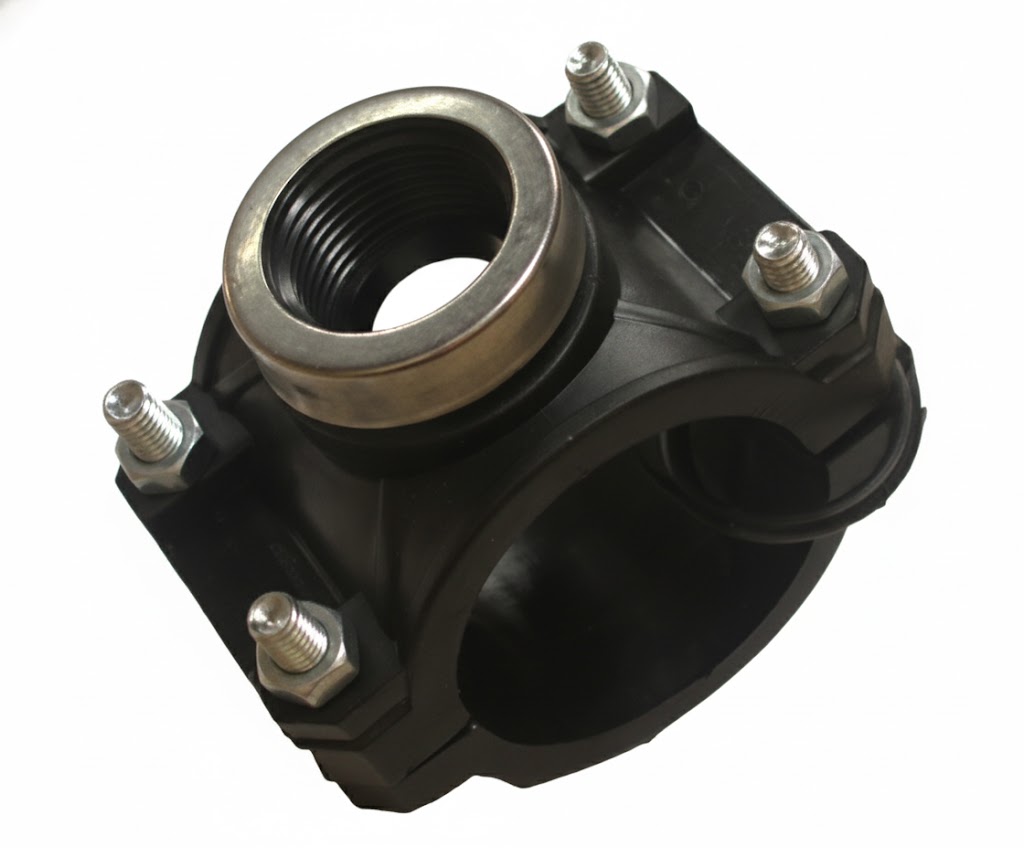 Đai khởi thủy Hathaco với vòng kim loại tăng cường, bulong mạ, 40mmx1/2”, PN16