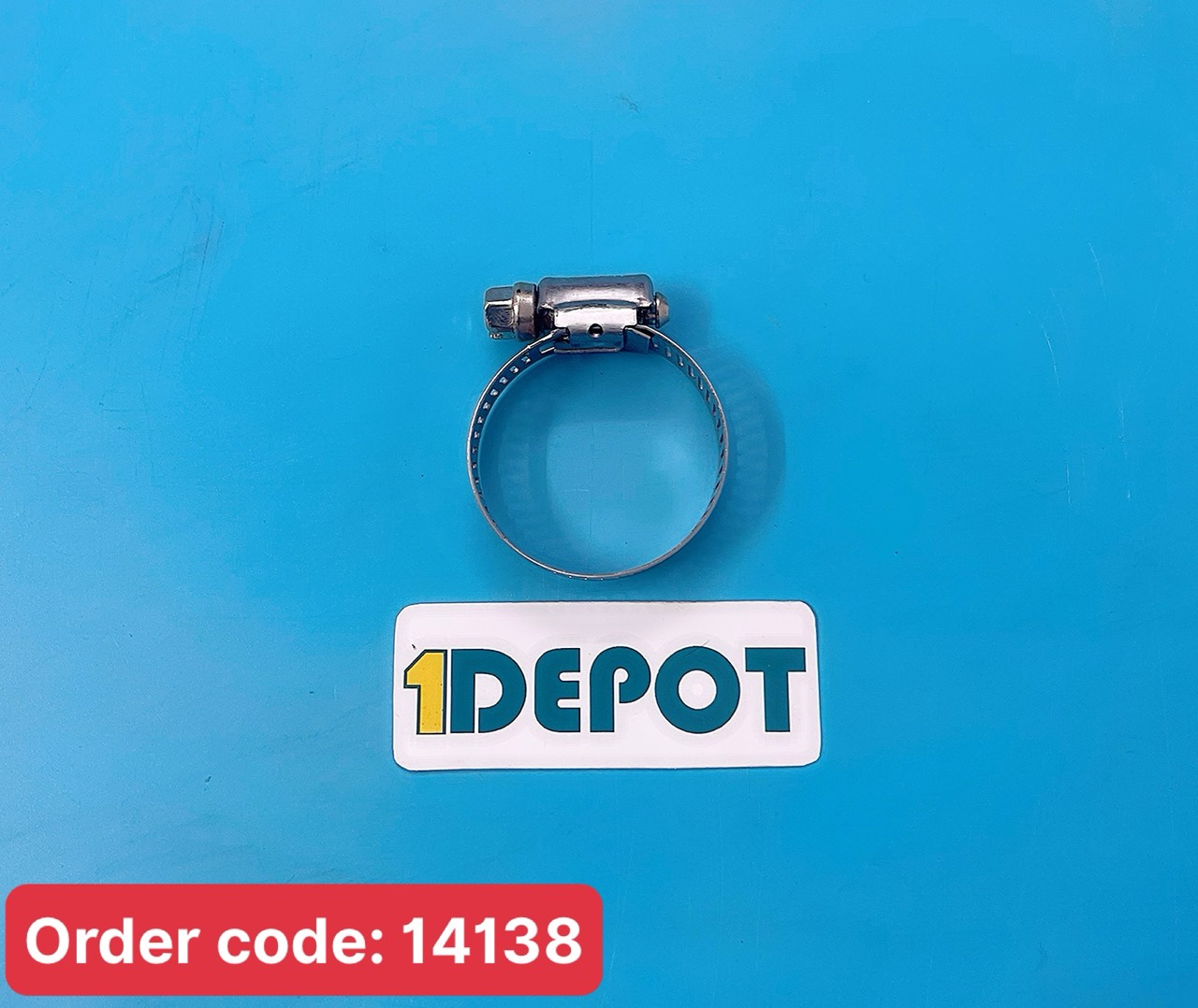 Đai siết cổ dê inox , siết ống 21-38 mm
