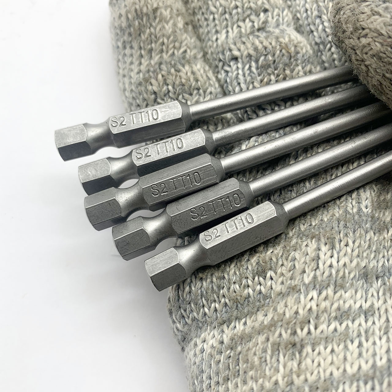 Đầu bắt vít hình sao T25 Φ4.4, chuôi lục thép S2, dài 100mm