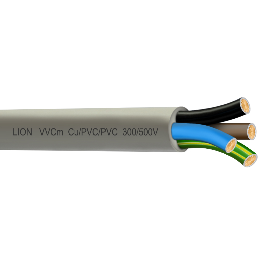 Dây cáp điện mềm 4 lõi Lion VVCM 4x4.0mm (4x56/03)