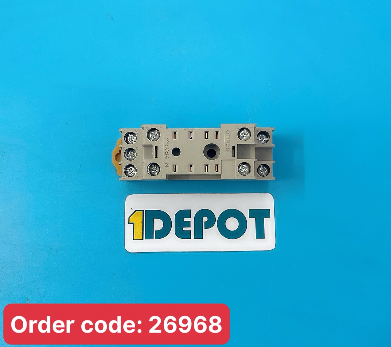 Đế cắm cho relay Omron PYF08A-N BY OMZ, Đế 8C dẹp nhỏ