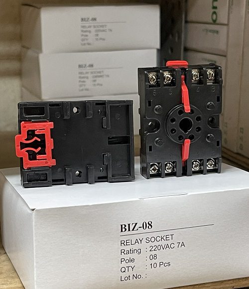 Đế relay 8 chân tròn Hanyoung BIZ-08
