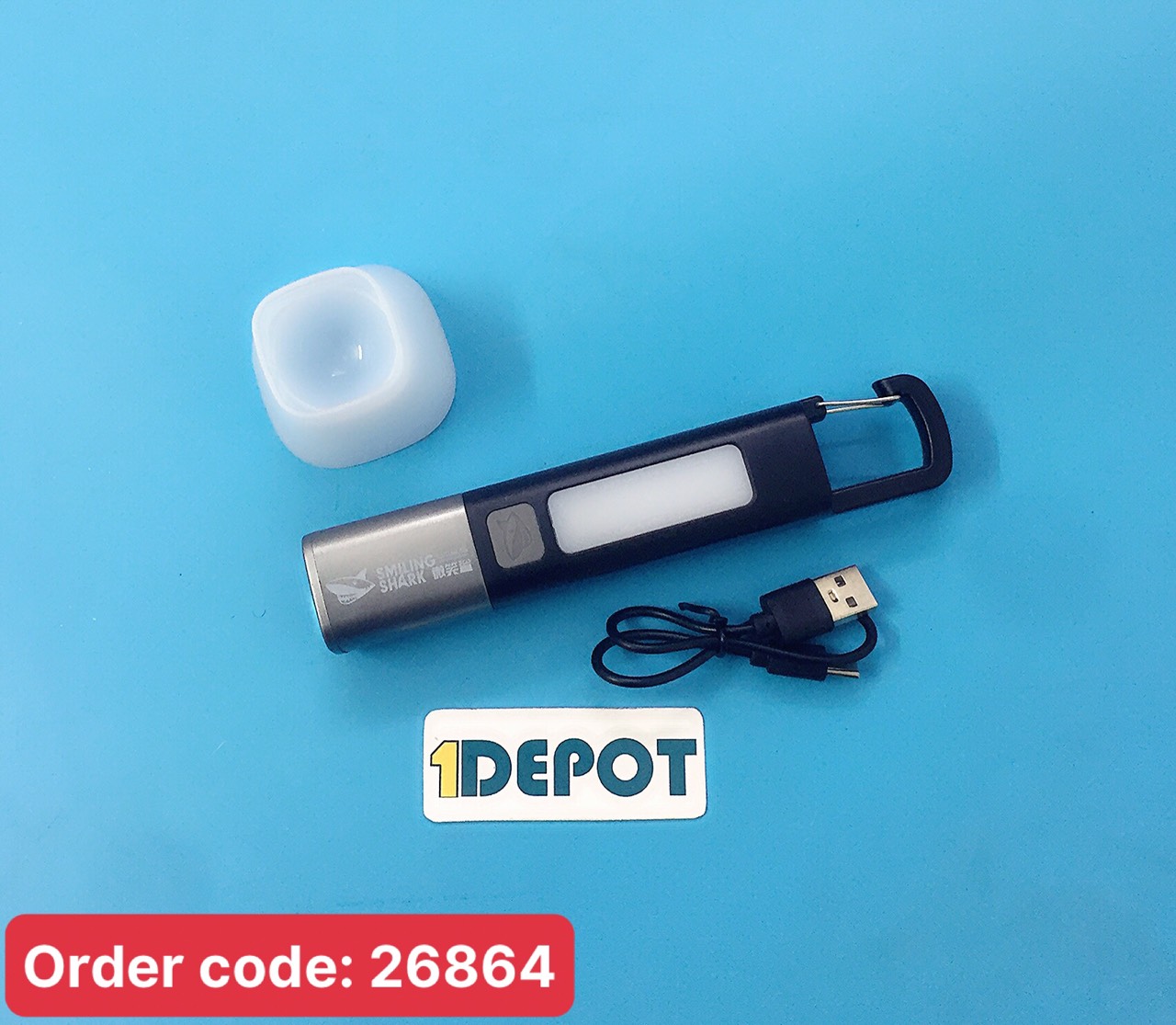 Đèn Pin mini cầm tay có sạc USB