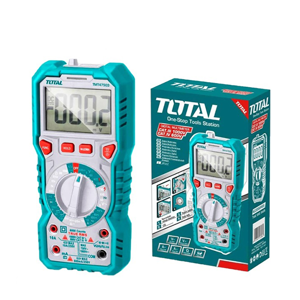 Đồng hồ đo điện vạn năng Total TMT47503, 600A