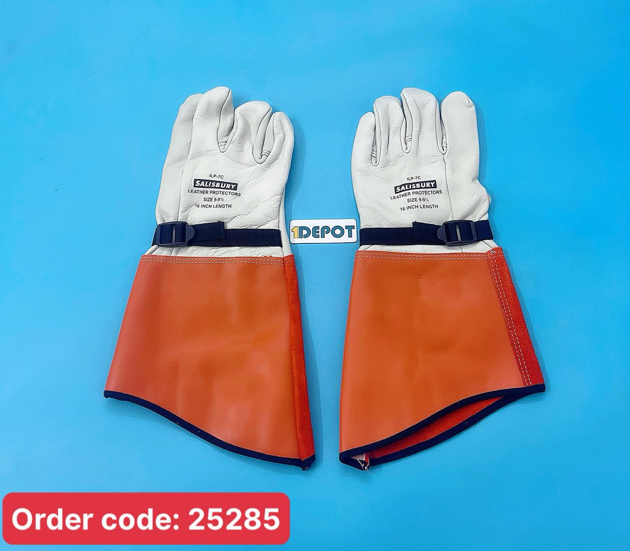 Găng tay da bò bảo vệ găng tay cách điện SZ 9 9H Salisbury ILP7C