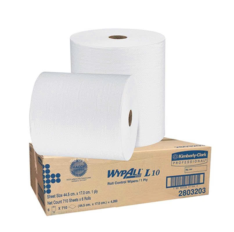 Giấy thấm dầu dạng cuộn Kimberly Clark Wypall L10, kt 17x44.5cm, 6 cuộn/ thùng ( chuyên dùng trong chế biến thực phẩm)
