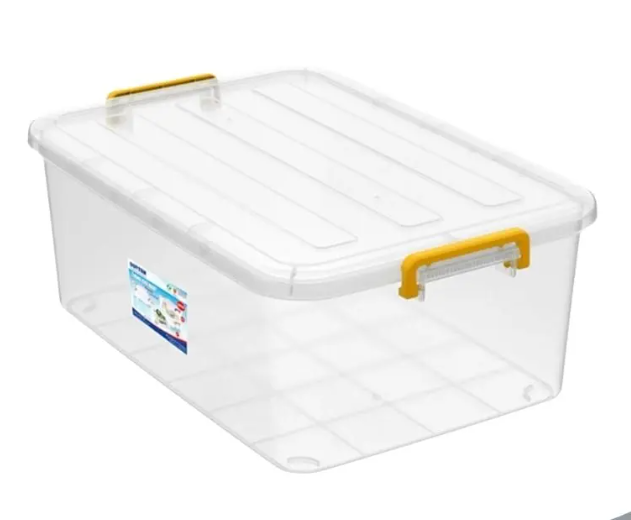 Hộp nhựa đựng thực phẩm hình chữ nhật chất liệu nhựa PP, 67,6 x 45,7 x 25,4 cm, 55L