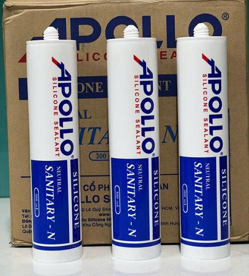 Keo chống mốc Apollo Sanitary N 300ml, 25 chai/thùng