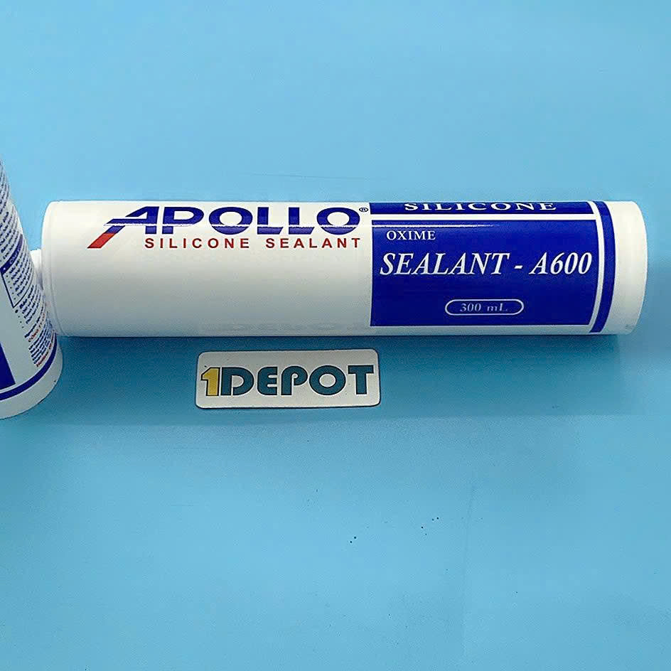 Keo silicone Apollo A600 300ml màu đen