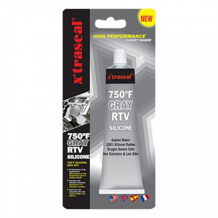 Keo tạo gioăng chịu nhiệt X’traseal 750°F Gray RTV Silicone 85gr