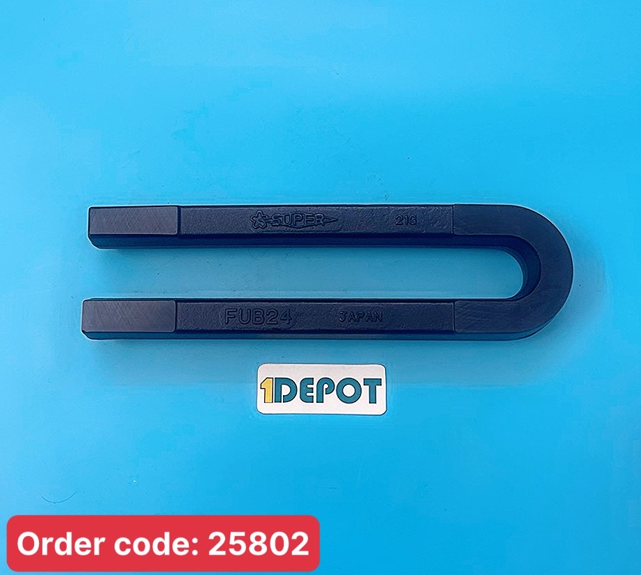 Kẹp Thép Chữ U Supertools FUB24B, kích thước 250 x 70 x 32 mm