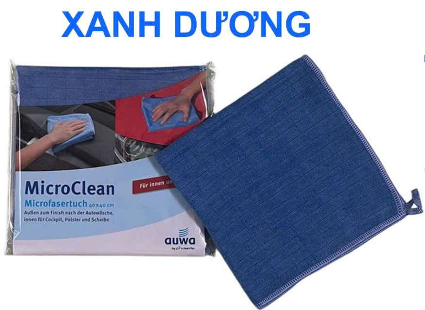 Khăn lau đa năng microfibe, 40x40cm