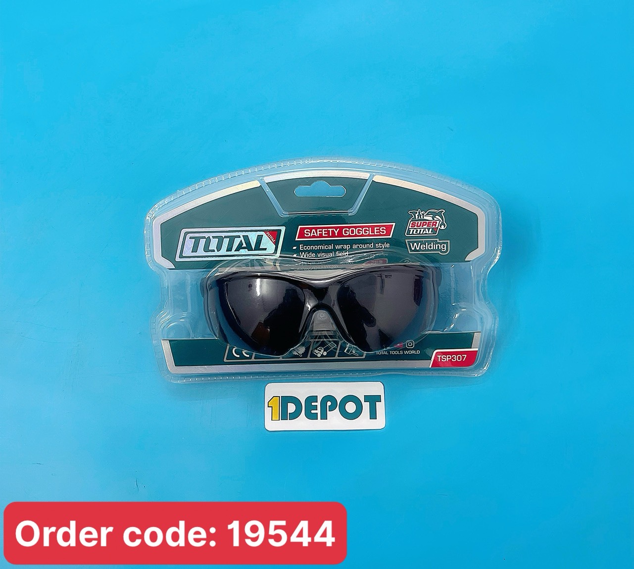 Kính bảo hộ (Dùng hàn điện) Total TSP307