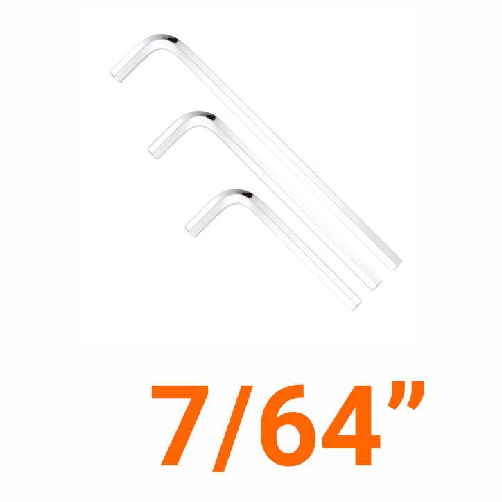 Lục giác 7/64 inch chữ L 120x19mm LICOTA HW310764SM