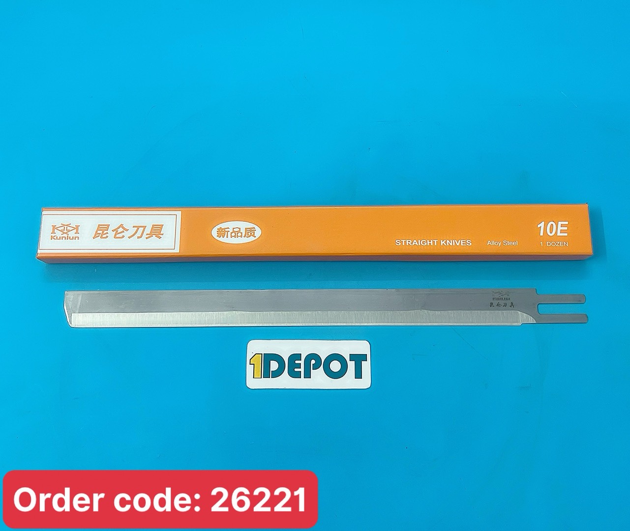 Lưỡi dao cho máy cắt vải KM KS-AU V10 in, 10inch( 10 cái/ hộp)