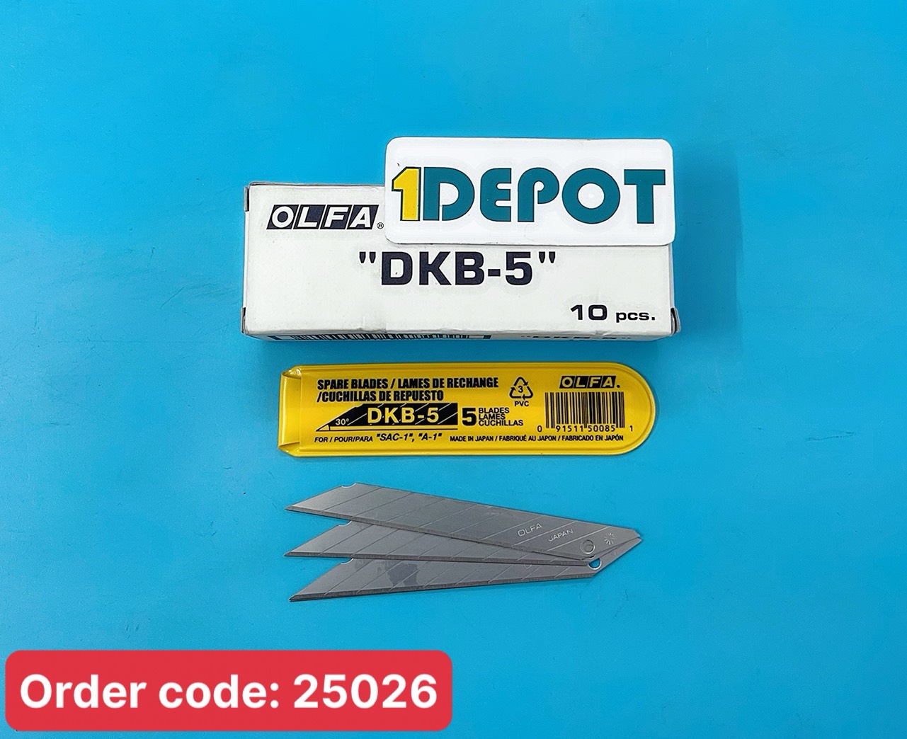 Lưỡi dao OLFA DKB-5, 5cái/tép ( hộp)