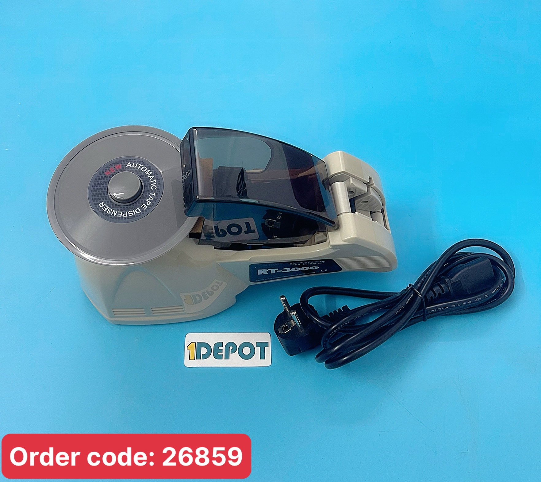 Máy cắt băng keo tự động Ezmro RT3000, chiều dài đoạn cắt 9-61mm