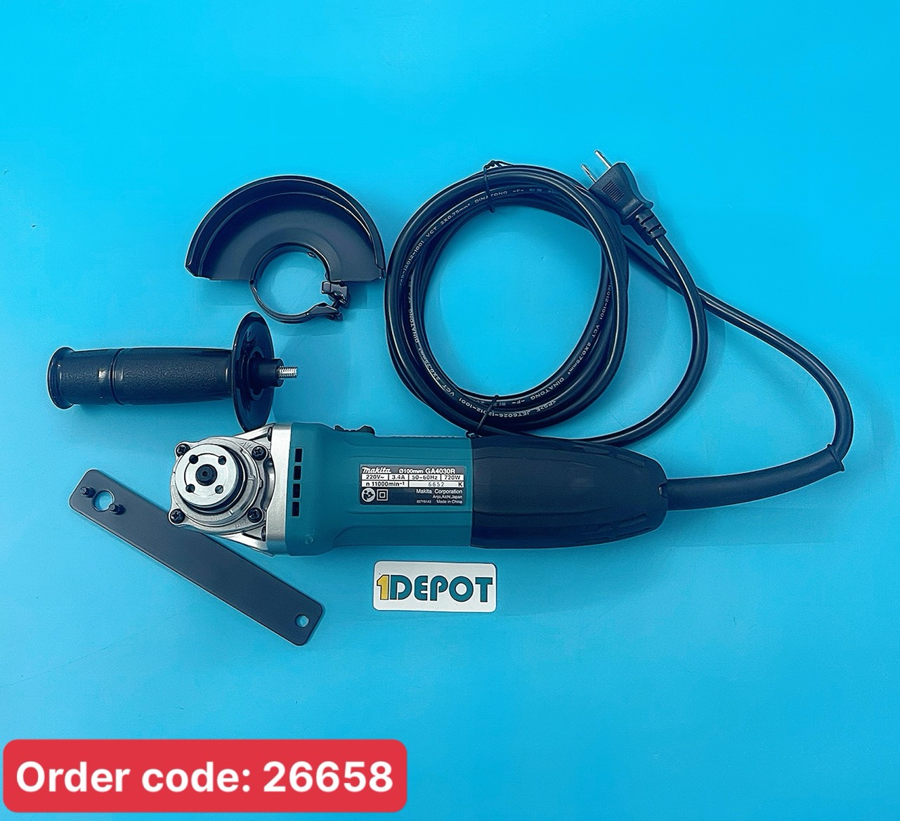 Máy mài góc Makita GA4030R (720W) 100mm