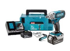 Máy siết bu lông dùng pin 18V Makita DTW190RFJX