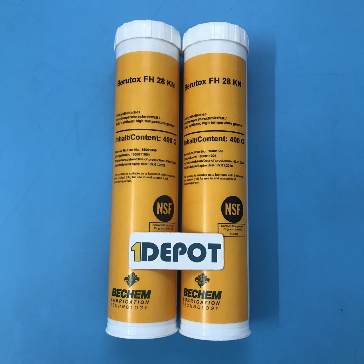 Mỡ Bechem Berutox FH 28 KN, tuýp 0.4kg