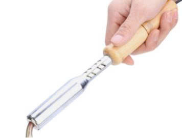 Mỏ hàn công suất 300W, cán gỗ, mũi cong