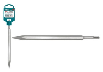 Mũi đục bê tông nhọn chuôi gài SDS Total TAC1511141 14x250x40mm