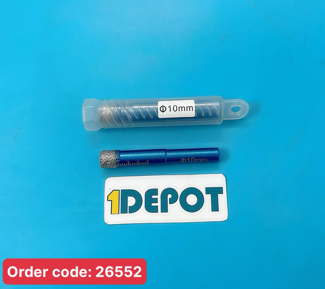 Mũi khoan gạch đá cứng, đường kính 10mm