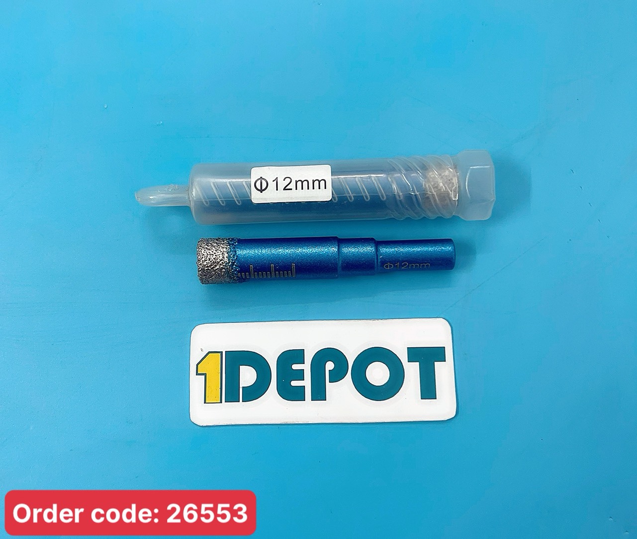 Mũi khoan gạch đá cứng, đường kính 12mm