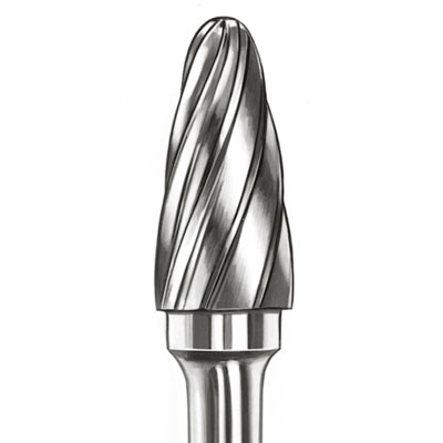 Mũi mài kim cương 6mm cán dài Smato SF-5M DC 150mm