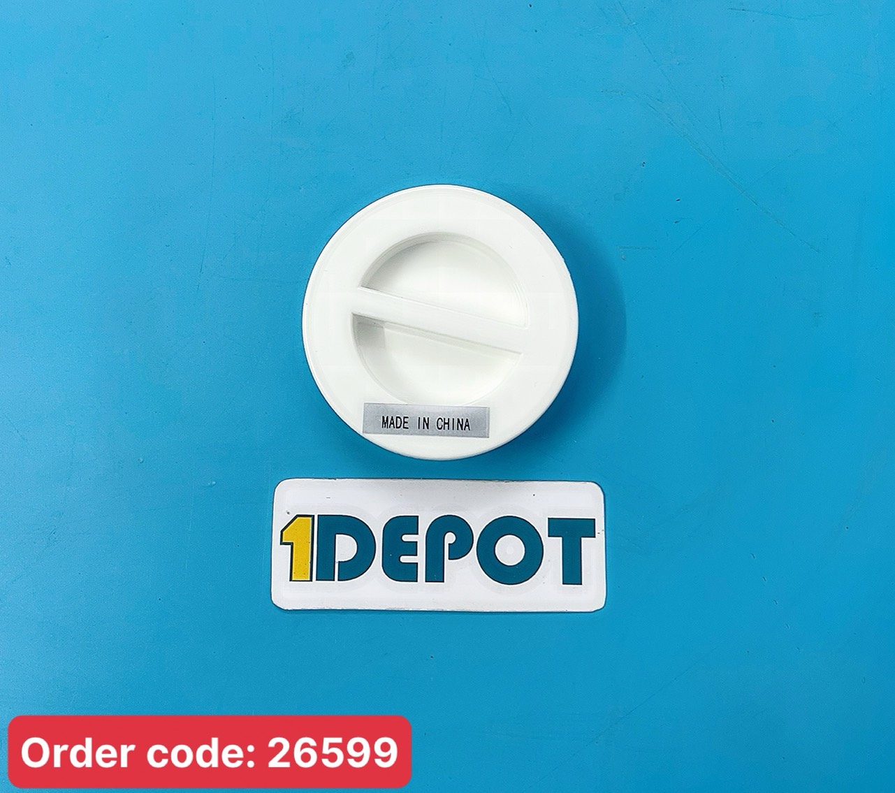 Nắp che mắt hút vệ sinh hồ bơi (Kín) Emaux EM2822B, ren ngoài phi 48