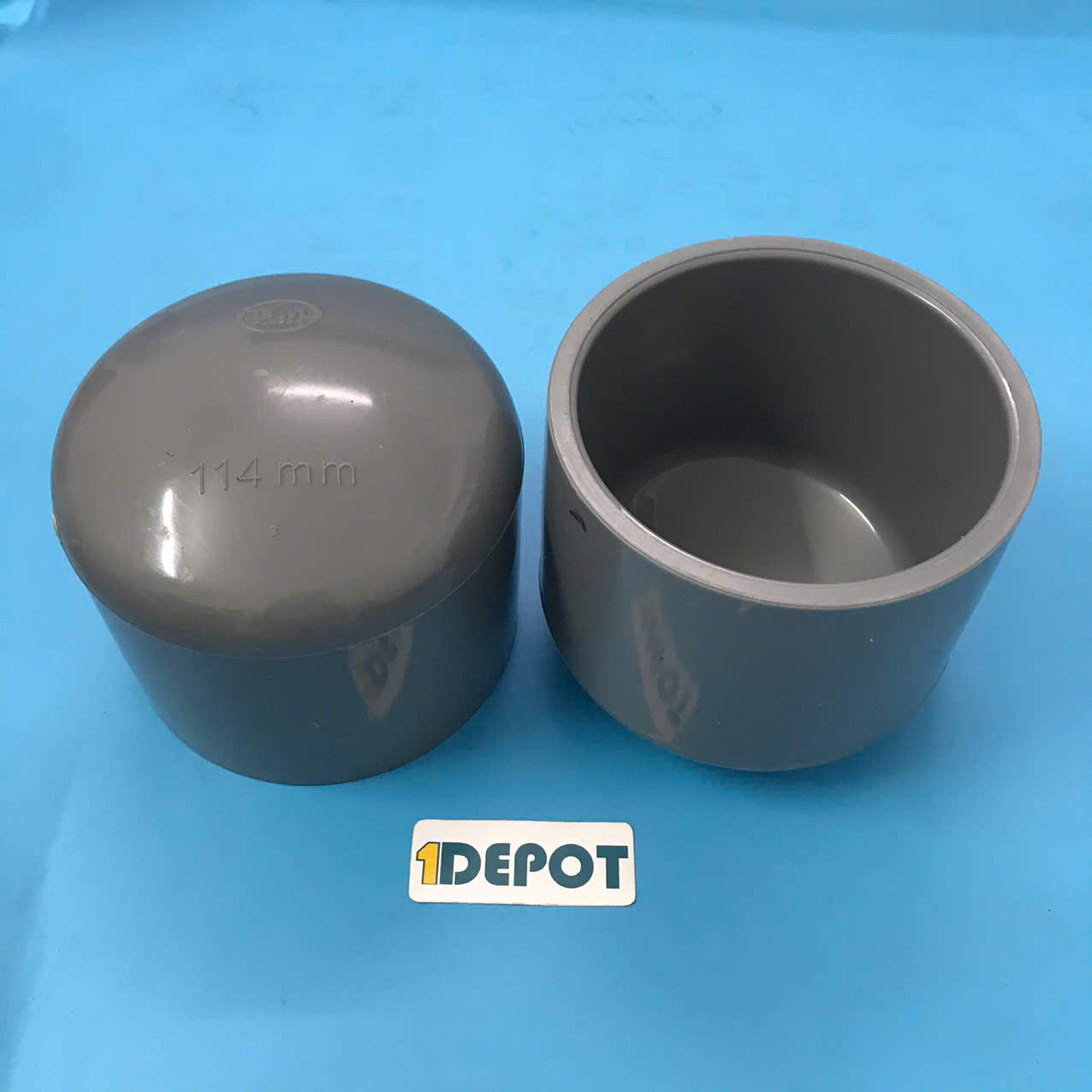 Nắp khóa Ø114 D PVC-U Nhựa Bình Minh