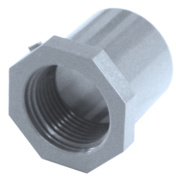 Nối rút PVC Bình Minh Ø27 x ren trong 21