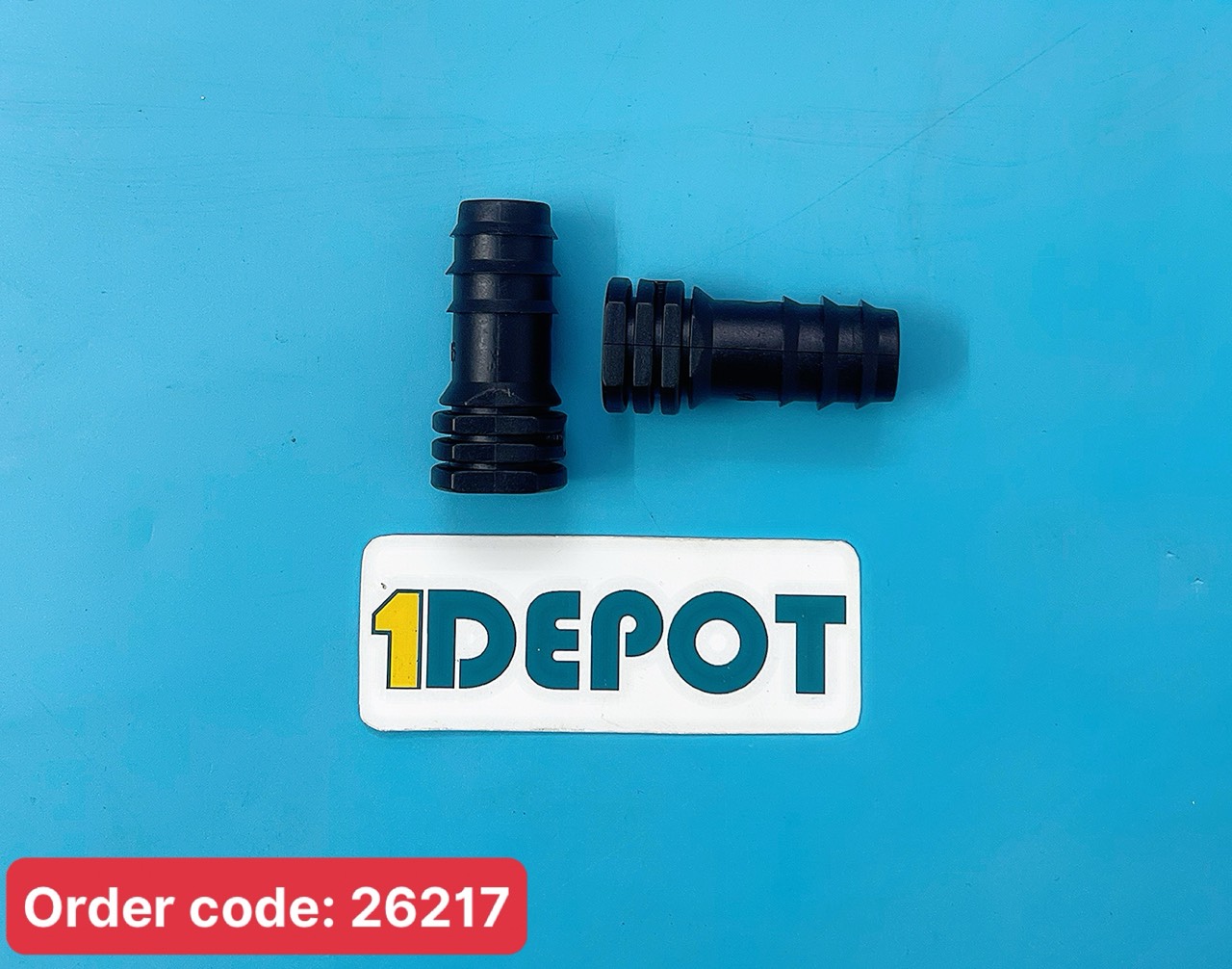 Nút bịt ống 16mm, chất liệu nhựa màu đen