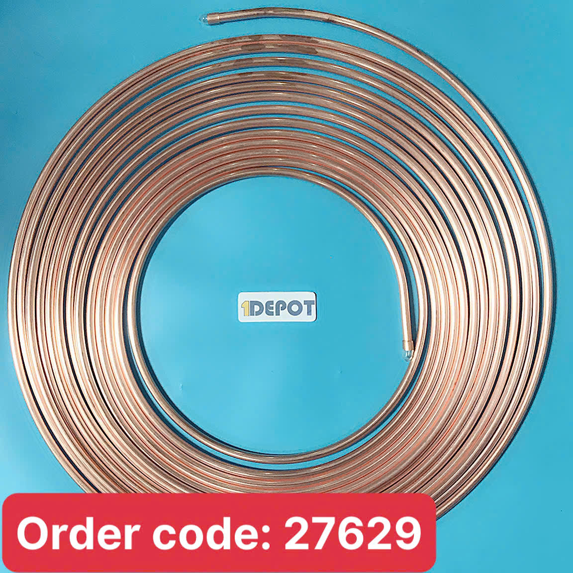 Ống đồng máy lạnh Thái Lan LHCT phi 8 Ø7.94mm dày 1.02mm, 15m/cuộn