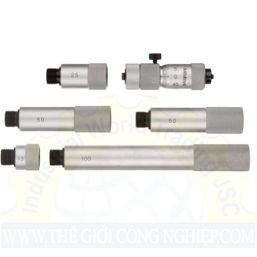 Panme đo trong dạng ống nối Mitutoyo 137-202, 50-300mm/0.01mm, dạng khẩu