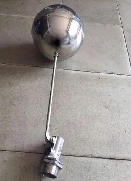 Phao hồ nước inox 304 ren 40 (DN32)