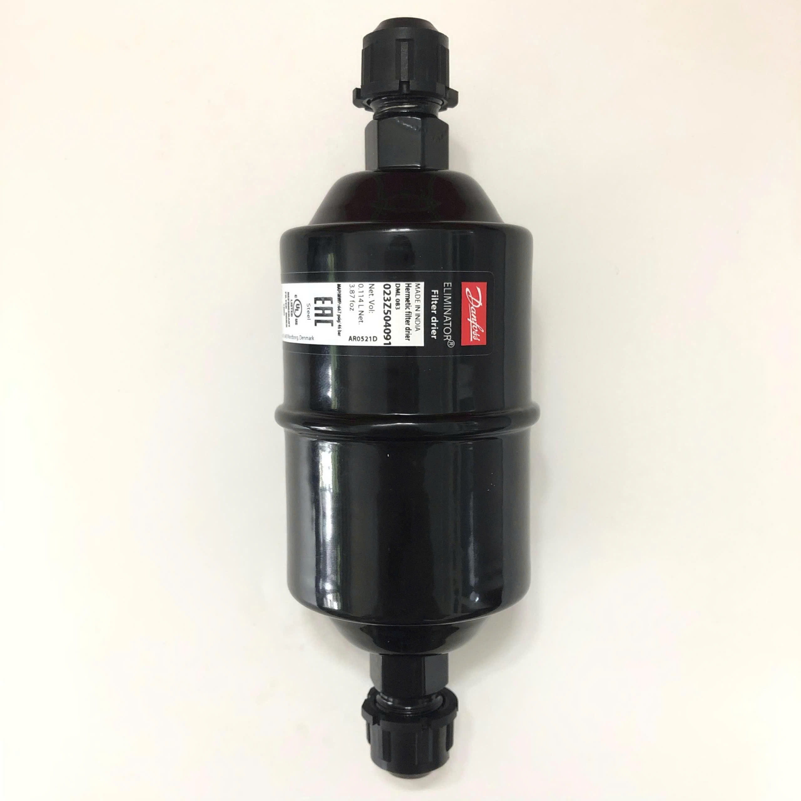 Phin lọc ẩm Danfoss DML 083 (023Z504091), 10mm, loại ren, dùng cho hệ thống lạnh