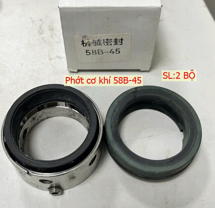 Phớt bơm 58B-59B/45 (kích thước trục 45mm)