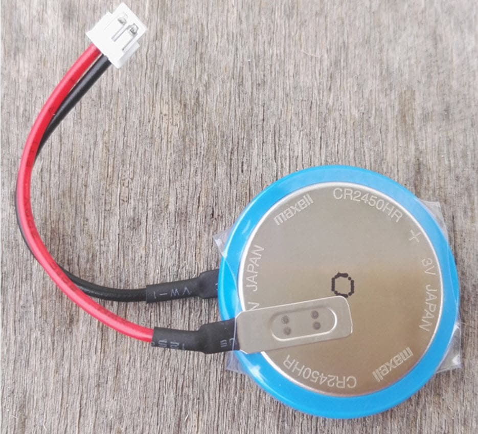 Pin nuôi nguồn Maxell CR2450HR, loại dây zắc cắm