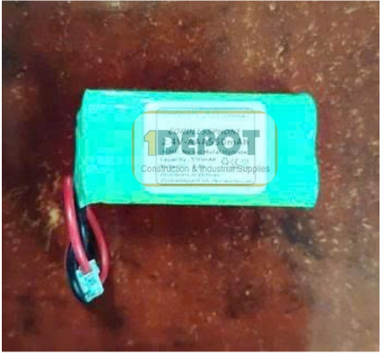 Pin sạc Ni-MH 2.4V 550mAh, bộ 2 pin có jack cắm