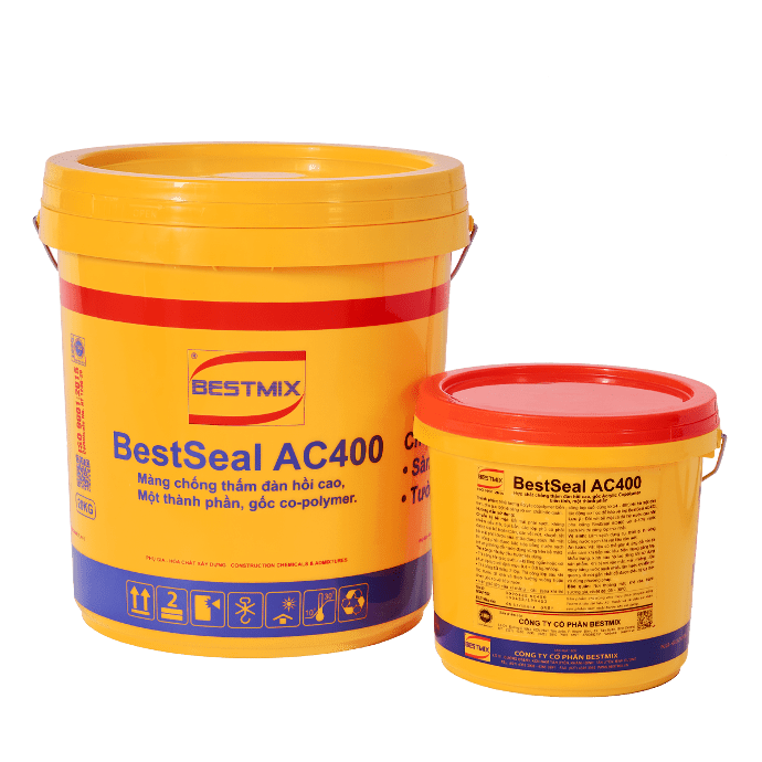 Sơn chống thấm cao cấp ngoài trời - Siêu bám dính BestProof PU400 18 kg/thùng.