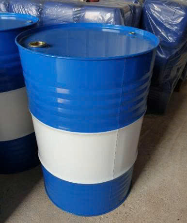 Thùng phuy sắt nắp xoáy (nắp kín) 200 lít, màu xanh dương