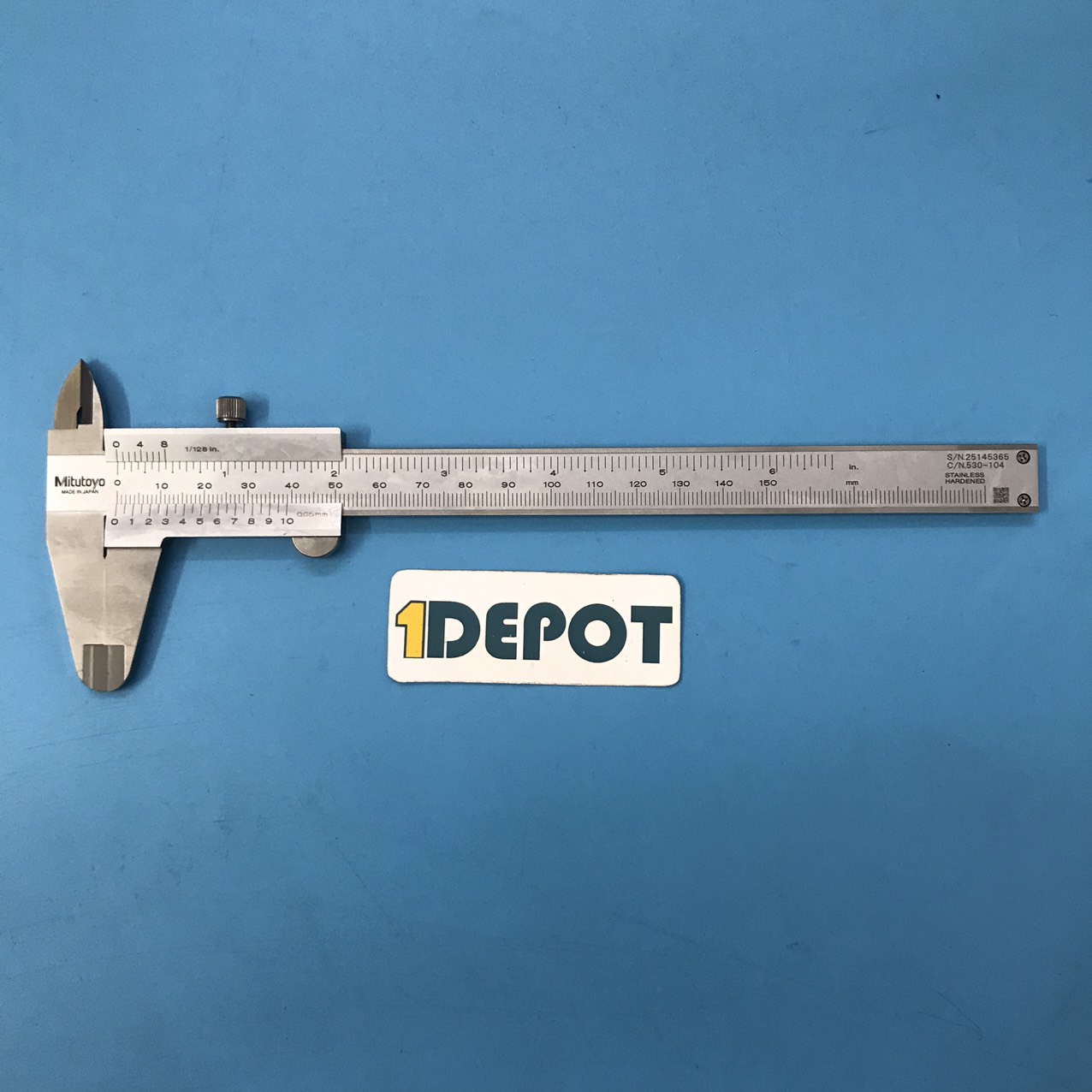 Thước cặp cơ khí Mitutoyo 530-104 (0-150mm/6''x0.05)