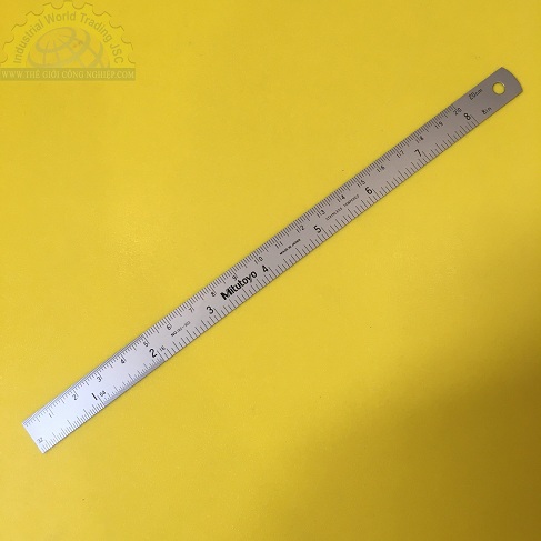 Thước lá Mitutoyo 182-309, 0-1000mm/40″ rộng 15mm