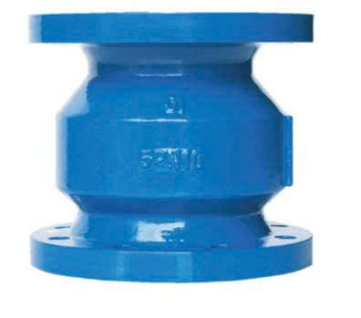 Van 1 chiều lò xo KVS bằng Gang, kích thước DN150