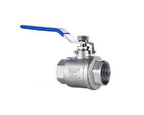 Van bi tay gạt DN15 chất liệu inox 304, ren trong